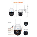 ESCAM QF218 1080P Pan / Tilt AI Humanoid Detection IP66 Waterproof WiFi IP Camera, Support ONVIF / Night Vision / TF Card / Two-way Audio, EU Plug