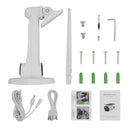ESCAM QF260 1080P Solar Panel IP66 Waterproof WiFi IP Camera, Support Motion Detection / Night Vision / TF Card / Two-way Audio (White)