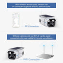 ESCAM QF260 1080P Solar Panel IP66 Waterproof WiFi IP Camera, Support Motion Detection / Night Vision / TF Card / Two-way Audio (White)