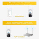 ESCAM QF288 HD 3MP PAN / Tilt / Zoom AI Humanoid Detection WiFi IP Camera, Support Night Vision / TF Card / Two-way Audio, AU Plug
