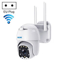 ESCAM QF288 HD 3MP PAN / Tilt / Zoom AI Humanoid Detection WiFi IP Camera, Support Night Vision / TF Card / Two-way Audio, EU Plug