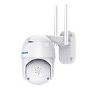 ESCAM QF288 HD 3MP PAN / Tilt / Zoom AI Humanoid Detection WiFi IP Camera, Support Night Vision / TF Card / Two-way Audio, EU Plug