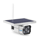 ESCAM QF460 HD 1080P IP67 Waterproof 4G Solar Panel WiFi IP Camera, Support Night Vision / TF Card, EU Plug