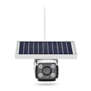 ESCAM QF460 HD 1080P IP67 Waterproof 4G Solar Panel WiFi IP Camera, Support Night Vision / TF Card, EU Plug
