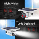 ESCAM QF460 HD 1080P IP67 Waterproof 4G Solar Panel WiFi IP Camera, Support Night Vision / TF Card, JP Plug