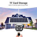 ESCAM QF460 HD 1080P IP67 Waterproof 4G Solar Panel WiFi IP Camera, Support Night Vision / TF Card, US Plug