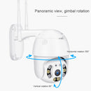 QX21 1080P HD WiFi IP Camera, Support Night Vision & Motion Detection & Two Way Audio & TF Card, EU Plug