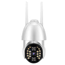 QX33 1080P Panoramic PTZ 360 Degree Rotating WIFI Camera, Support Day and Night Full Color & Two-way Voice Intercom & Motion Detection Alarm & Video Playback & 64GB TF Card, US Plug