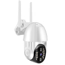 QX33 1080P Panoramic PTZ 360 Degree Rotating WIFI Camera, Support Day and Night Full Color & Two-way Voice Intercom & Motion Detection Alarm & Video Playback & 64GB TF Card, UK Plug