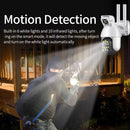 QX41 1080P 2.0MP Dual Lens IP66 Waterproof Panoramic PTZ WIFI Camera, Support Day and Night Full Color & Two-way Voice Intercom & Smart Alarm & Video Playback & 128GB TF Card, UK Plug