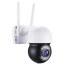 QX47 3.0 Million Pixels 1080P HD Wireless IP Camera, Support Motion Detection & Infrared Night Vision & TF Card(EU Plug)