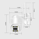 QX48 Pixels 1080P HD Wireless IP Camera, Support Motion Detection & Infrared Night Vision & TF Card(US Plug)