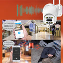 QX48 Pixels 1080P HD Wireless IP Camera, Support Motion Detection & Infrared Night Vision & TF Card(UK Plug)
