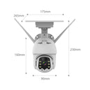 T21 1080P HD Solar Wireless IP Camera, Support Motion Detection & Infrared Night Vision & TF Card