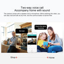 YT47 HD Wireless Indoor Network Shaking Head Camera, Support Motion Detection & Infrared Night Vision & Micro SD Card, UK Plug
