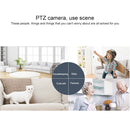 YT47 HD Wireless Indoor Network Shaking Head Camera, Support Motion Detection & Infrared Night Vision & Micro SD Card, UK Plug