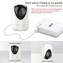 YT47 HD Wireless Indoor Network Shaking Head Camera, Support Motion Detection & Infrared Night Vision & Micro SD Card, UK Plug