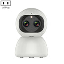 YT48 HD Wireless Indoor Network Shaking Head Binocular Camera, Support Motion Detection & Infrared Night Vision & Micro SD Card, US Plug