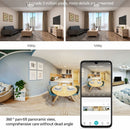 Original Xiaomi 2.4GHz+5GHz F1.4 Large Aperture 3 Million Pixels Dual Frequency Wifi Intelligent Camera PTZ Version Pro, Support Infrared Night Vision & AI Humanoid Detection & Two-way Voice & 32GB Micro SD Card & Bluetooth, US Plug