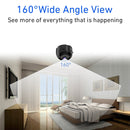 X7 1080P HD Smart Mini Wireless Network Camera, Support 160 Degrees Wide Angle & Motion Detection & Infrared Night Vision & TF Card
