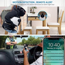 X7 1080P HD Smart Mini Wireless Network Camera, Support 160 Degrees Wide Angle & Motion Detection & Infrared Night Vision & TF Card