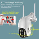 Q20 Outdoor Waterproof Mobile Phone Remotely Rotate Wireless WiFi HD Camera, Support Three Modes of Night Vision & Motion Detection Video / Alarm & Recording, US Plug
