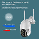 Q20 Outdoor Waterproof Mobile Phone Remotely Rotate Wireless WiFi HD Camera, Support Three Modes of Night Vision & Motion Detection Video / Alarm & Recording, US Plug