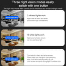 Q20 Outdoor Waterproof Mobile Phone Remotely Rotate Wireless WiFi HD Camera, Support Three Modes of Night Vision & Motion Detection Video / Alarm & Recording, EU Plug