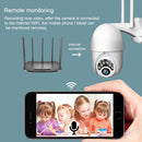 Q10 Outdoor Waterproof Mobile Phone Remotely Rotate Wireless WiFi 10 Lights IR Night Vision HD Camera, Support Motion Detection Video / Alarm & Recording, EU Plug