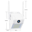DP11 2 Megapixel Outdoor Waterproof Wall Light Wireless IP Camera, Support Multiple Night Vision & Mobile Phone Remote Monitoring & Voice Intercom & Motion Detection / Alarm & 128GB Memory Card