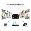 SriHome SH037 4.0 Million Pixel 2.4G+5G WiFi Waterproof Camera, Support Two-way Voice & TF Card & Motion Detection & Full Color Night Vision & AI Human Detection, AU Plug