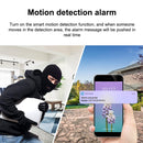 SriHome SH037 4.0 Million Pixel 2.4G+5G WiFi Waterproof Camera, Support Two-way Voice & TF Card & Motion Detection & Full Color Night Vision & AI Human Detection, US Plug