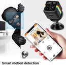 SQ11 Home HD 1080P 8 LEDs Mini WiFi Camera, Support Night Vision & Motion Detection & TF Card(Black)