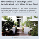 Original Xiaomi Mijia Outdoor HD 1080P WDR Smart IP Camera, Battery Version, Support Night Vision & Humanoid Detection & Intercom Voice, US Plug(White)
