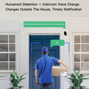 Original Xiaomi Mijia Outdoor HD 1080P WDR Smart IP Camera, Battery Version, Support Night Vision & Humanoid Detection & Intercom Voice, US Plug(White)