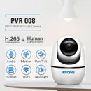 ESCAM PVR008 HD 1080P WiFi IP Camera, Support Motion Detection / Night Vision, IR Distance: 10m, EU Plug