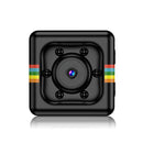 SQ11 Mini DV HD 1080P 6 LEDs Sport Recorder Camera with Holder, Support Monitor Detection & IR Night Vision & TF Card (Black)