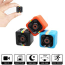 SQ11 Mini DV HD 1080P 6 LEDs Sport Recorder Camera with Holder, Support Monitor Detection & IR Night Vision & TF Card (Red)