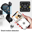 SQ11 Mini DV HD 480P 6 LEDs Sport Recorder Camera with Holder, Support Monitor Detection & IR Night Vision & TF Card (Red)