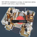 4CH HD 720P 1.0 Mega Pixel 2.4GHz WiFi IP Bullet Camera + NVR Kit