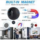 A12-5G 1080P Home Mini HD Infrared Night Vision 5G WiFi Video Camera with 16GB Memory Card(Black)
