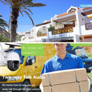 T23 2288 x 1288P Full HD Solar Powered WiFi Camera, Support PIR Alarm, Night Vision, Two Way Audio, TF Card