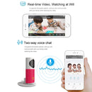 Automatically Enable Light Sensor Intelligent Home Wireless Wifi IP Camera, Support Video & Snapshot & Infrared Detect(Red)