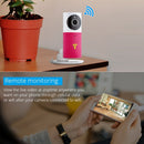 Automatically Enable Light Sensor Intelligent Home Wireless Wifi IP Camera, Support Video & Snapshot & Infrared Detect(Red)