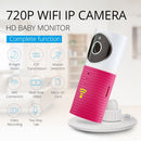 Automatically Enable Light Sensor Intelligent Home Wireless Wifi IP Camera, Support Video & Snapshot & Infrared Detect(Red)