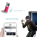 Automatically Enable Light Sensor Intelligent Home Wireless Wifi IP Camera, Support Video & Snapshot & Infrared Detect(Red)