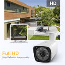 633W / IP POE (Power Over Ethernet) 720P IP Camera Outdoor Home Security Surveillance Camera, IP66 Waterproof, Support Night Vision & Phone Remote View(White)