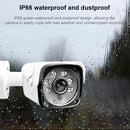 633W / IP POE (Power Over Ethernet) 720P IP Camera Outdoor Home Security Surveillance Camera, IP66 Waterproof, Support Night Vision & Phone Remote View(White)