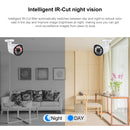 A8B3 / Kit 8CH 1080N Surveillance DVR System and 720P 1.0MP HD Weatherproof Bullet Camera, Support Infrared Night Vision & P2P & Phone Remote Monitor(White)