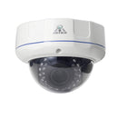 537H2 / IP POE Zoom (Power Over Ethernet) 1080P H.265 HD 4 x Optical Zoom and 2.8-12mm AF Lens IP66 Weatherproof Indoor Surveillance Camera, Support IR Night Vision(White)